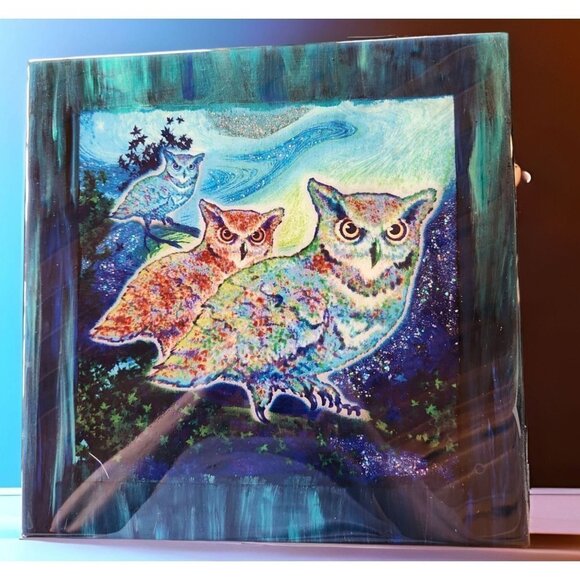 LARGE OWL WILDLIFE Trivet Tile. It will make a great gift for the owl lover. - Picture 8 of 9